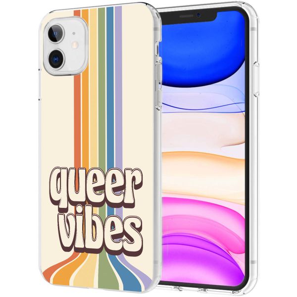 imoshion Design Hülle für das iPhone 11 - Rainbow Queer vibes