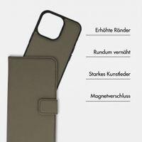 imoshion Herausnehmbare 2-in-1 Luxus-Bookcase Apple iPhone 13 Pro - Grün