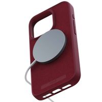 Njorð Collections Wildleder Comfort+ Case MagSafe für das iPhone 15 Pro - Red