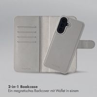 Selencia Olyn Abnehmbare Bookcase mit MagSafe Samsung Galaxy A57 (5G) - Grau