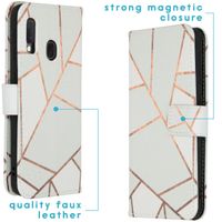 imoshion Design TPU Klapphülle für das Samsung Galaxy A20e