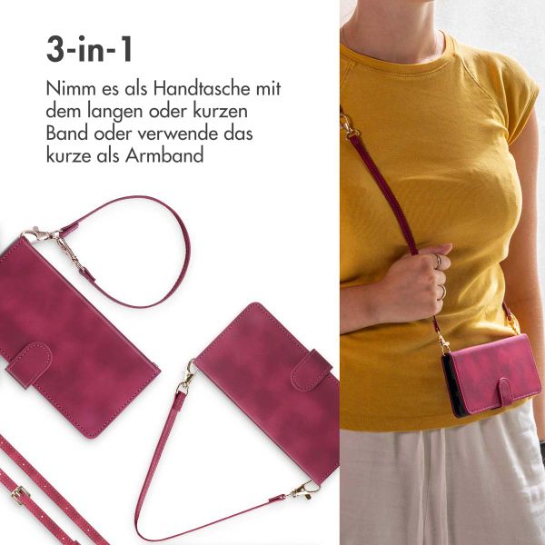 imoshion Klapphülle mit Kordel Apple iPhone 12 (Pro) - Rot