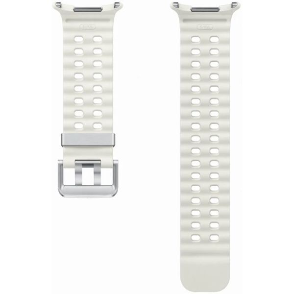 Samsung Marine Armband für die Samsung Galaxy Watch Ultra (2024/2025) - White Sand