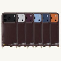 Selencia Nova HandyHülle mit Kordel und Kartenhalter Apple iPhone 18 Pro Max / 17 Pro Max - Checks