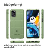 imoshion Rugged Shield Backcover für das Motorola Moto G22 / E32 / E32s - Grün