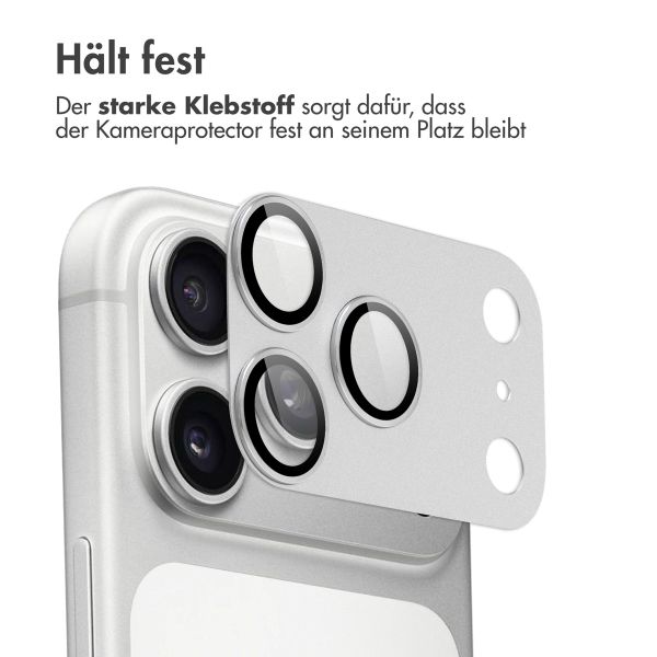 imoshion Kameraprotektor aus Glas 2er-Pack für das Apple Apple iPhone 17 Pro - Silver