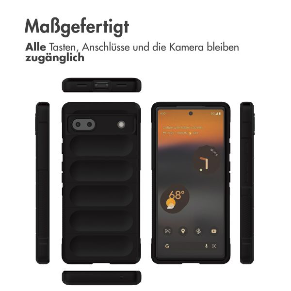 imoshion EasyGrip Back Cover für das Google Pixel 6a - Schwarz