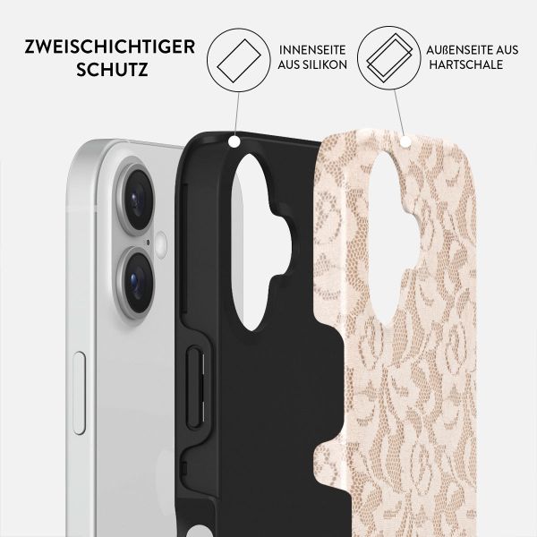 Burga Tough Back Cover für das Apple iPhone 16 - Gone Country