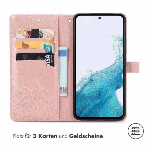 imoshion Mandala Klapphülle Samsung Galaxy A26 - Rosé gold