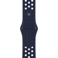 Apple Nike Sport Band für Apple Watch Series 1 bis 9 / SE (38/40/41 mm) | Series 10 (42 mm) - Midnight Navy/Mystic Navy