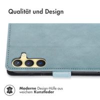 imoshion Luxuriöse Klapphülle Samsung Galaxy S24 Plus - Hellblau