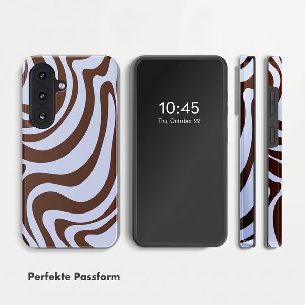 Selencia Vivid Back Cover Samsung Galaxy S26 - Dream Swirl Chocolate