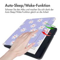 imoshion Design Slim Hard Case Sleepcover mit Stand Kobo Sage / Tolino Epos 3 - Flowers Distance