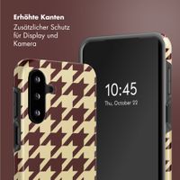 Selencia Vivid Back Cover Samsung Galaxy A17 - Pied-de-Poule