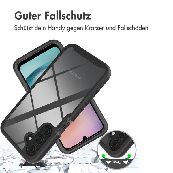 imoshion 360° Full Protective Case für das Samsung Galaxy A25 (5G) - Schwarz