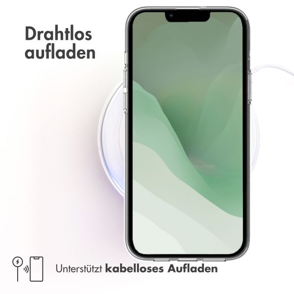 Accezz TPU Clear Cover für das Apple iPhone 14 Plus - Transparent