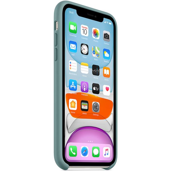 Apple Silikon-Case für das Apple iPhone 11 - Cactus