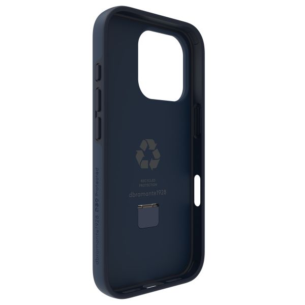 dbramante1928 Iceland Ultra D3O Back Cover mit MagSafe Stand Apple iPhone 16 Pro - Blue