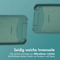 imoshion Color Backcover mit abnehmbarem Handykette und MagSafe Apple iPhone 16e - Dunkelgrün