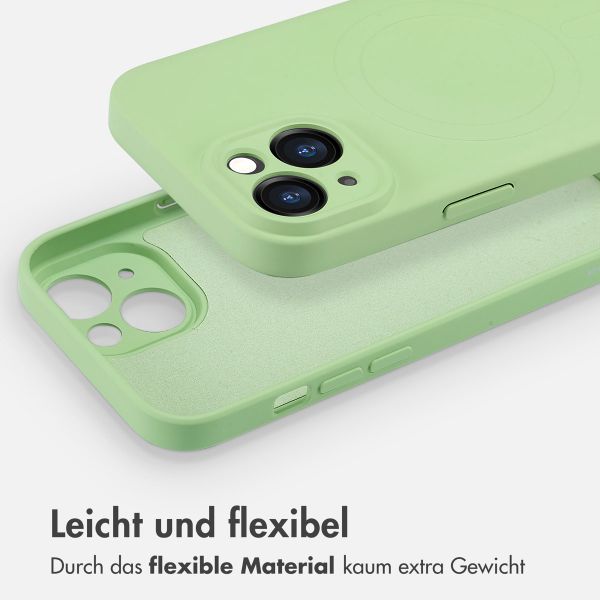 imoshion Color Back Cover mit MagSafe für das iPhone 15 - Grün