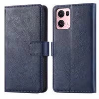 imoshion Luxuriöse Klapphülle Oppo Reno 13 Pro - Dunkelblau