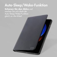 Accezz Classic Tablet Case für das Xiaomi Pad 6S Pro 12.4 - Schwarz