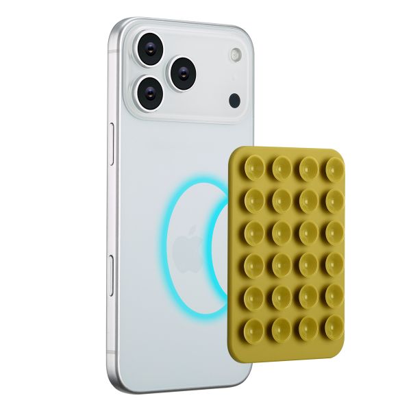 Selencia MagSafe-Saugnapf-Handyhalterung - Olive Dust