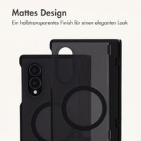 imoshion Frosted Backcover mit MagSafe und Ständer Samsung Galaxy Z Fold 8 - Schwarz