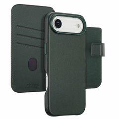 Accezz 2-in-1 Klapphülle aus Leder mit MagSafe Apple iPhone Air - Cedar Green