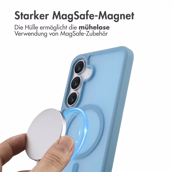 imoshion Color Guard Back Cover mit MagSafe Samsung Galaxy S25 FE - Hellblau