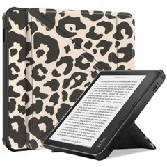 imoshion Design Klappbare Klapphülle Kobo Libra Colour - Leopard