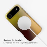 Selencia Vivid Rückabdeckung mit MagSafe Apple iPhone Air - Gradient Olive Dust