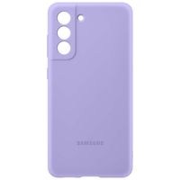 Samsung Original Silikon Cover für das Galaxy S21 FE - Lavender