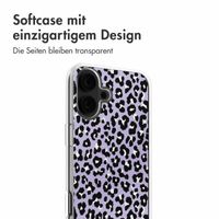 imoshion Design Hülle iPhone 16 - Leopard Lilac