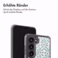 imoshion Design Hülle Samsung Galaxy S23 - Bloom Love Sage Green