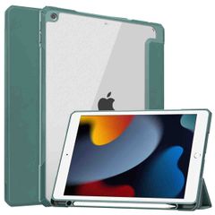 imoshion Trifold Hardcase Klapphülle Apple iPad 9 (2021) 10.2 Zoll / iPad 8 (2020) 10.2 Zoll / iPad 7 (2019) 10.2 Zoll - Grün
