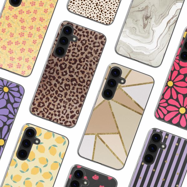 imoshion  Design Hülle für das Samsung Galaxy S24 - Leopard Mood