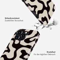 Selencia Vivid Rückabdeckung mit MagSafe Apple iPhone 16 Pro - Art Wave Black