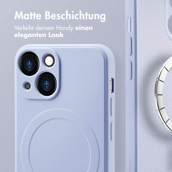 imoshion Color Back Cover mit MagSafe Apple iPhone 13 Mini - Lila
