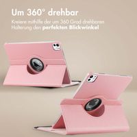 imoshion 360° drehbare Klapphülle für das iPad Pro 13 (2024) M4 - Rosa