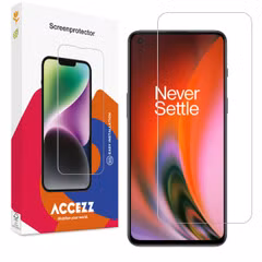 Accezz Screen Protector aus gehärtetem Glas OnePlus Nord 2