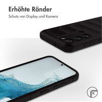 imoshion EasyGrip Back Cover für das Samsung Galaxy S23 Plus - Schwarz