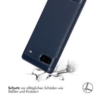 imoshion Brushed Back Cover Google Pixel 6a - Dunkelblau