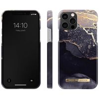 iDeal of Sweden Fashion Back Case für das Apple iPhone 12 (Pro) - Golden Twilight Marble