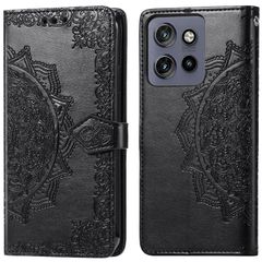 imoshion Mandala Klapphülle Motorola Edge 60 Neo - Schwarz