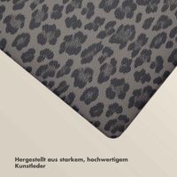 Selencia Sabi Laptop Cover Leopardenmuster Apple MacBook Air 13 Zoll (2018-2020) - Midnight Black