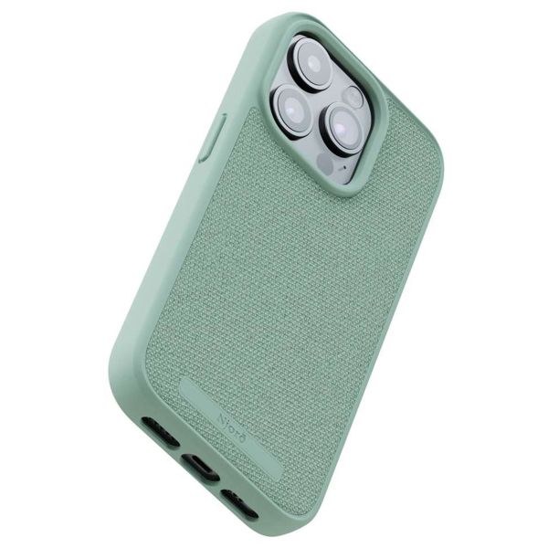 Njorð Collections Fabric MagSafe Case für das iPhone 15 Pro - Turquoise