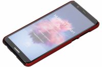 Rot Unifarbene Hardcase-Hülle für Huawei P Smart