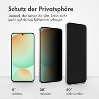 Accezz Privacy Displayschutz aus gehärtetem Glas für das Samsung Galaxy A36 / A56 / S24 FE