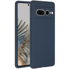Accezz Liquid Silikoncase Google Pixel 7 Pro - Dunkelblau